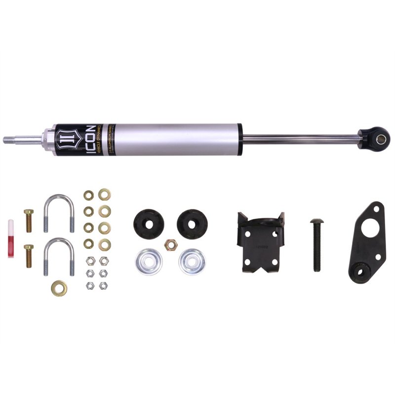 ICON Alloys | 2007-18 Jeep JK Wrangler, High-Clearance Steering Stabilizer - Wrangler (JK) 3.6L / 3.8L 2007-2018