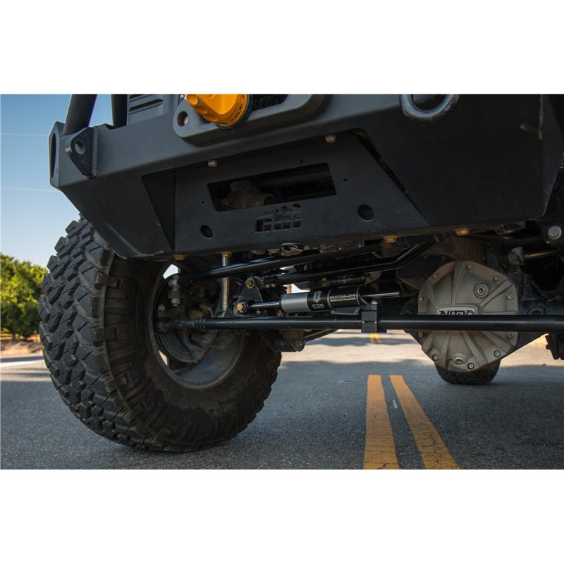 ICON Alloys | 2007-18 Jeep JK Wrangler, Centerline Steering Stabilizer, Adjustable - Wrangler (JK) 3.6L / 3.8L 2007-2018
