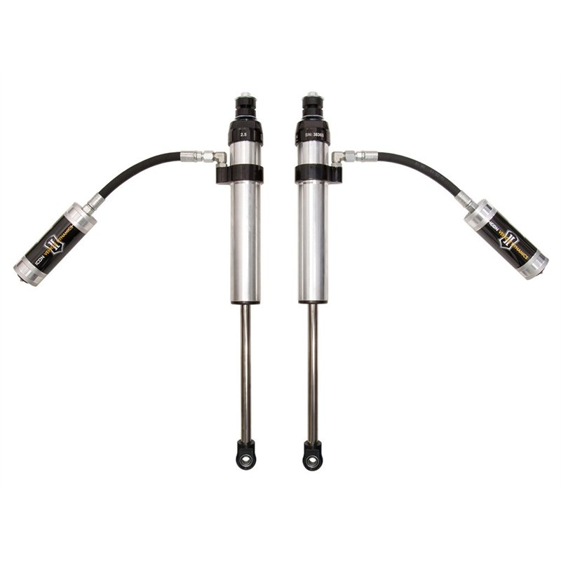 ICON Alloys | 2007-18 Jeep JK Wrangler, 4.5in Lift, Front, 2.5 VS Remote Res Shocks, Pair - Wrangler (JK) 3.6L / 3.8L 2007-2017