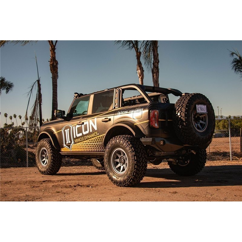 ICON Alloys | 2021-2023 Ford Bronco, Rear Billet Upper Trailing Arm Kit - Bronco 2.3T / 2.7T 2021-2023