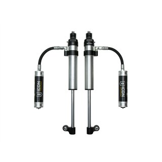 ICON Alloys | 2005-2023 Toyota Tacoma, Rear, 2.5 Aluminum Series RXT Remote Reservoir Shocks, Pair - Tacoma 2.7L / 3.5L / 4.0L 2