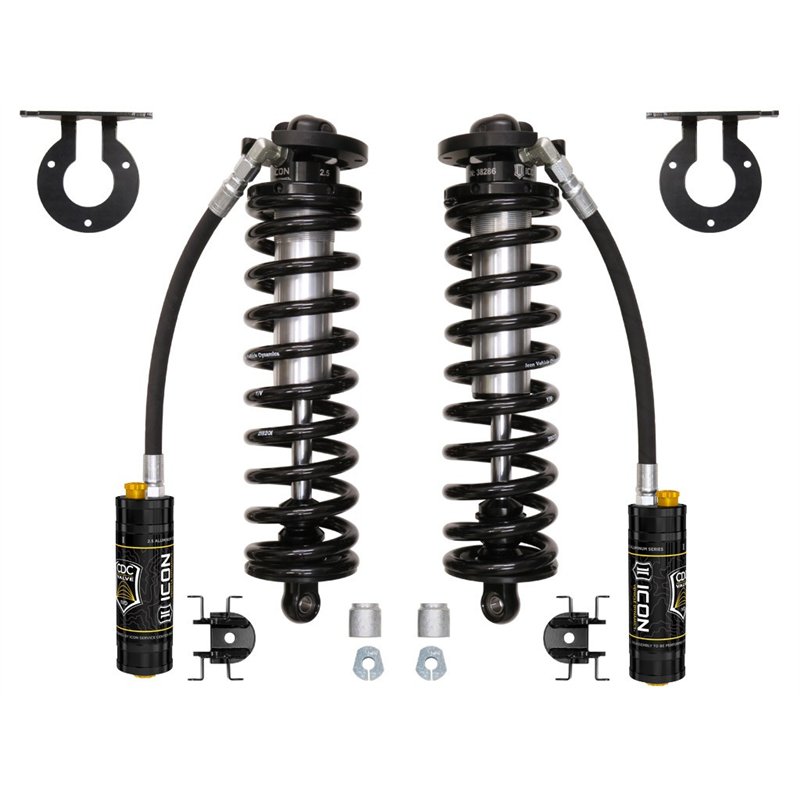 ICON Alloys | 2005-2023 Ford F-250/F-350 Super Duty 4WD, 2.5 Lift, 2.5 VS Remote Reservoir w/ CDCV Coilover Conversion Kit - F-2
