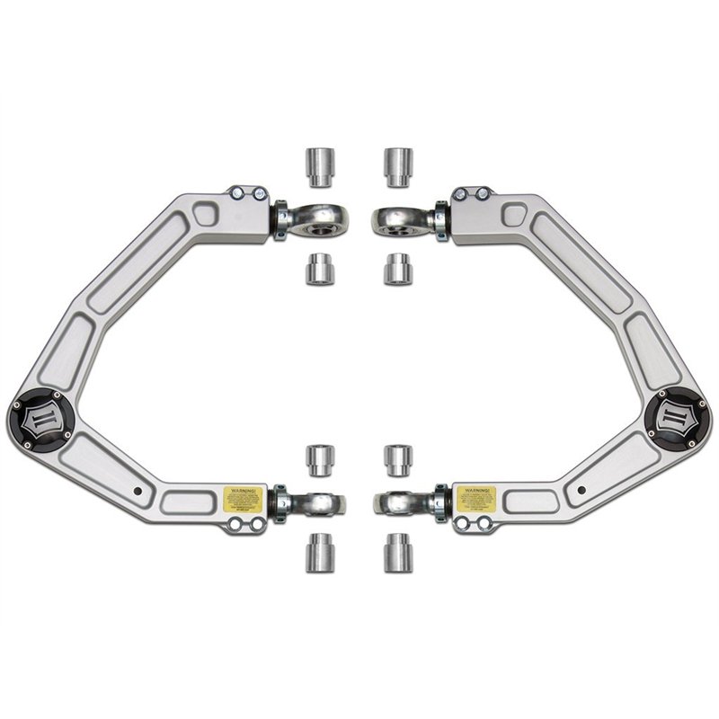 ICON Alloys | 2010-2020 Ford Raptor Billet Upper Control Arm/Delta Joint Kit - F-150 Raptor / SVT Raptor 3.5T / 5.4L / 6.2L 2010