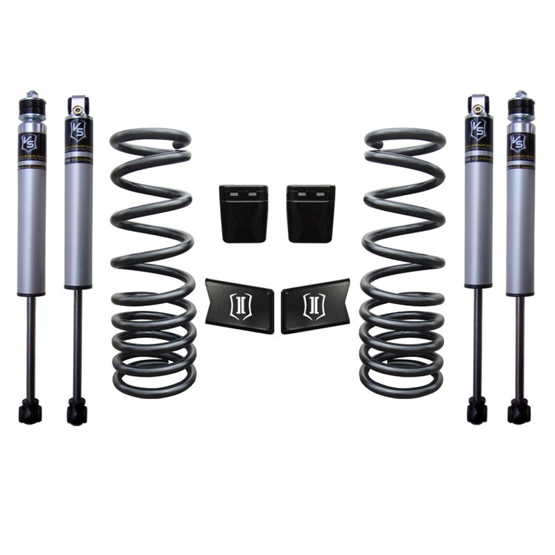 ICON Alloys | 2003-12 Ram 2500/3500 4WD, 2.5in Lift, Stage 1 Suspension System - Ram 2500 / 3500 2003-2013