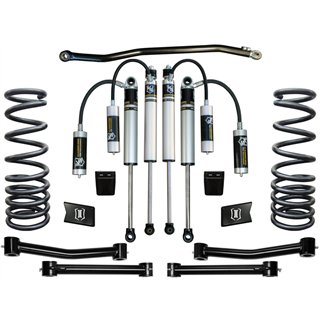 ICON Alloys | 2003-12 Ram 2500/3500 4WD, 2.5in Lift, Stage 3 Suspension System - Ram 2500 / 3500 5.9L / 6.7L 2003-2013