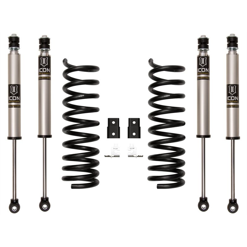 ICON Alloys | 2014-Up Ram 2500 4WD, 2.5in Lift, Stage 1 Suspension System, w/ OEM Air Ride - Ram 2500 6.7L 2014-2022