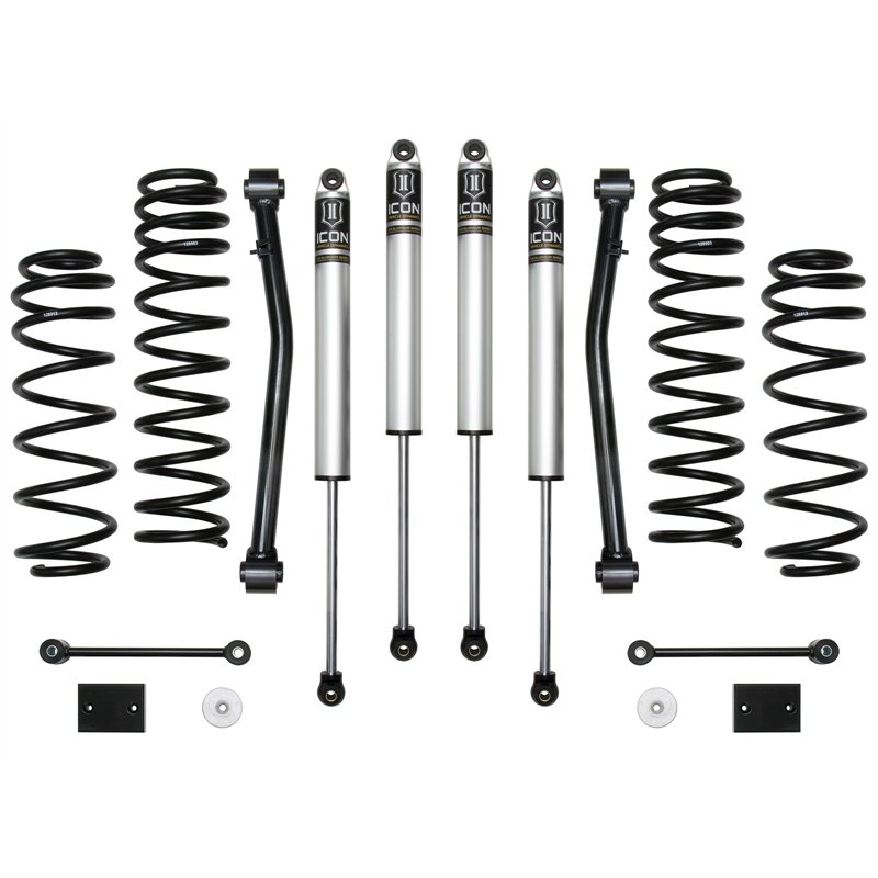 ICON Alloys | 2018-Up Jeep JL Wrangler, 2.5in Lift, Stage 2 Suspension System - Wrangler (JL) 2018-2022