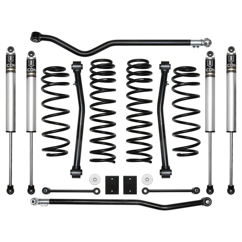 ICON Alloys | 2018-Up Jeep JL Wrangler, 2.5in Lift, Stage 3 Suspension System - Wrangler (JL) 2018-2022