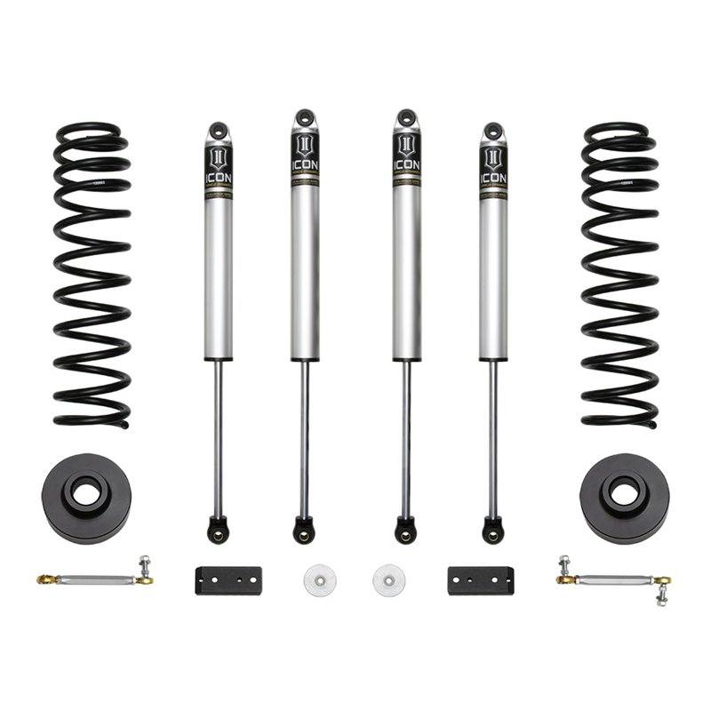 ICON Alloys | 2020-2023 Jeep Gladiator, 2in Lift, Stage 1 Suspension System - Gladiator 3.0L / 3.6L 2020-2023