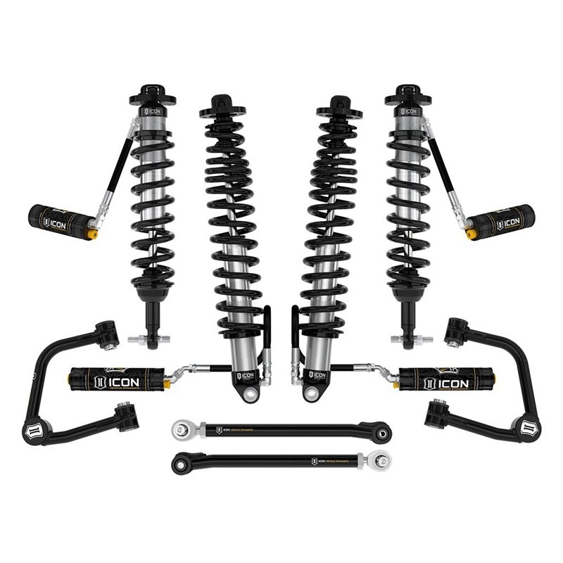 ICON Alloys | 21-23 Bronco Non-Sasquatch 3-4in Lift Stage 6 Suspension System, Tubular UCA - Bronco 2.3T / 2.7T 2021-2023