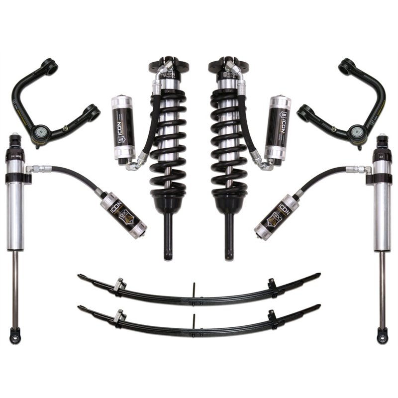 ICON Alloys | 2005-2015 Toyota Tacoma 0-3.5in Lift/2016-2023 Tacoma 0-2.75in Lift, Stage 6 Suspension System, Tubular UCA - Taco