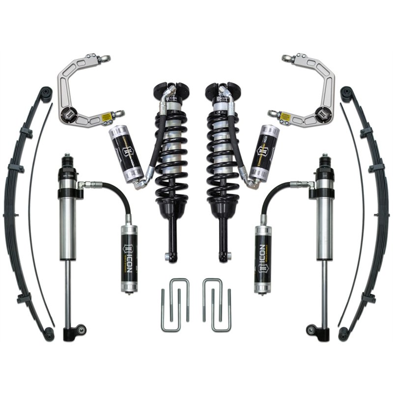 ICON Alloys | 2005-2015 Toyota Tacoma 0-3.5in Lift/2016-2023 Tacoma 0-2.75in Lift, Stage 8 Suspension System, Billet UCA - Tacom