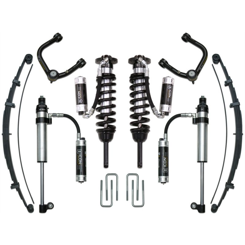ICON Alloys | 2005-2015 Toyota Tacoma 0-3.5in Lift/2016-2023 Tacoma 0-2.75in Lift, Stage 9 Suspension System, Tubular UCA - Taco