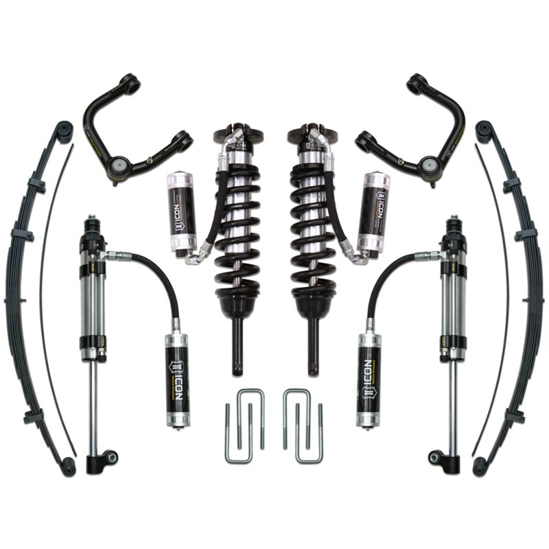 ICON Alloys | 2005-2015 Toyota Tacoma 0-3.5in Lift/2016-2023 Tacoma 0-2.75in Lift, Stage 10 Suspension System, Tubular UCA - Tac