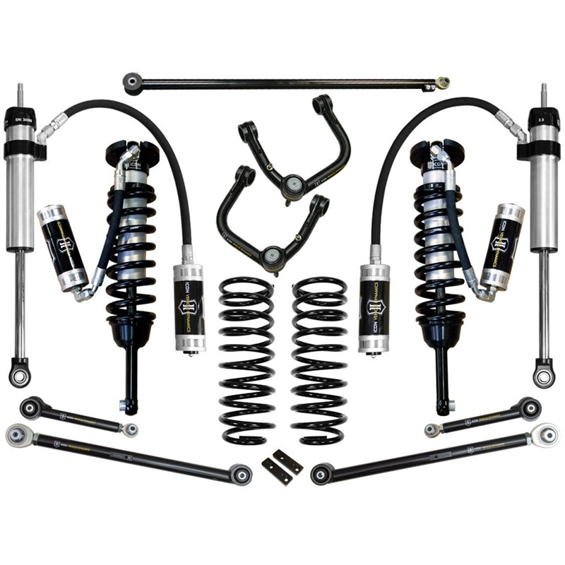 ICON Alloys | 03-09 4Runner/FJ Cruiser 0-3.5in Lift Stage 6 Suspension System, Tubular UCA - 4Runner / FJ Cruiser 4.0L / 4.7L 20