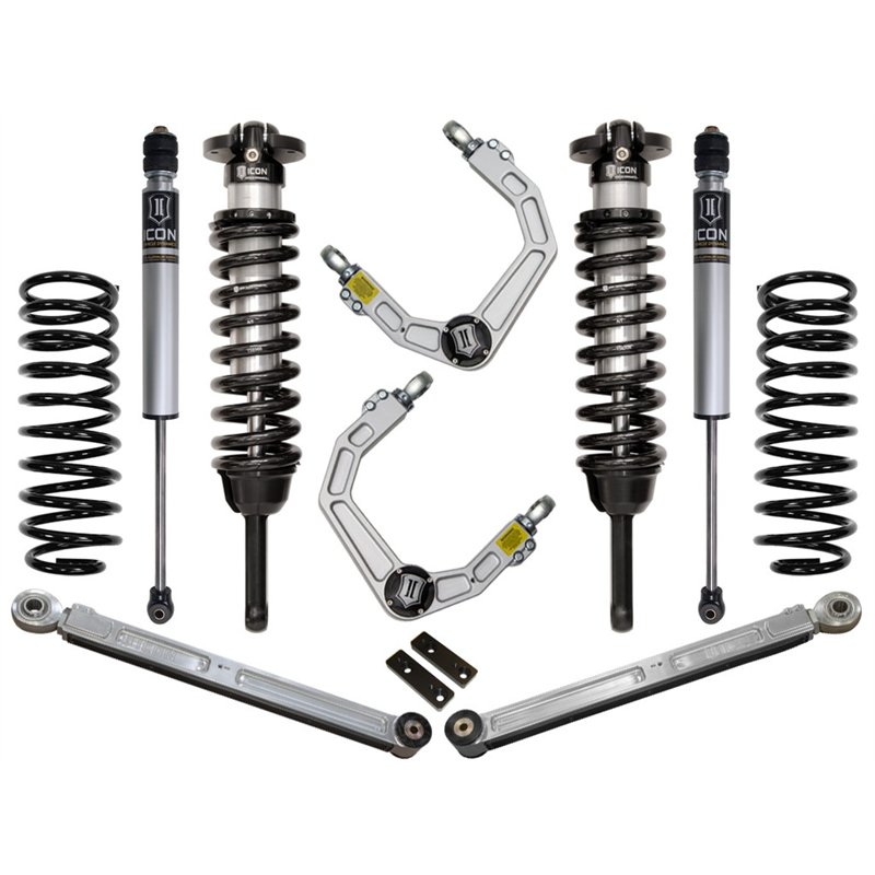 ICON Alloys | 2010-2023 Toyota 4Runner/2010-2014 Toyota FJ Cruiser, 0-3.5in Lift Stage 3 Suspension System, Billet UCA - 4Runner