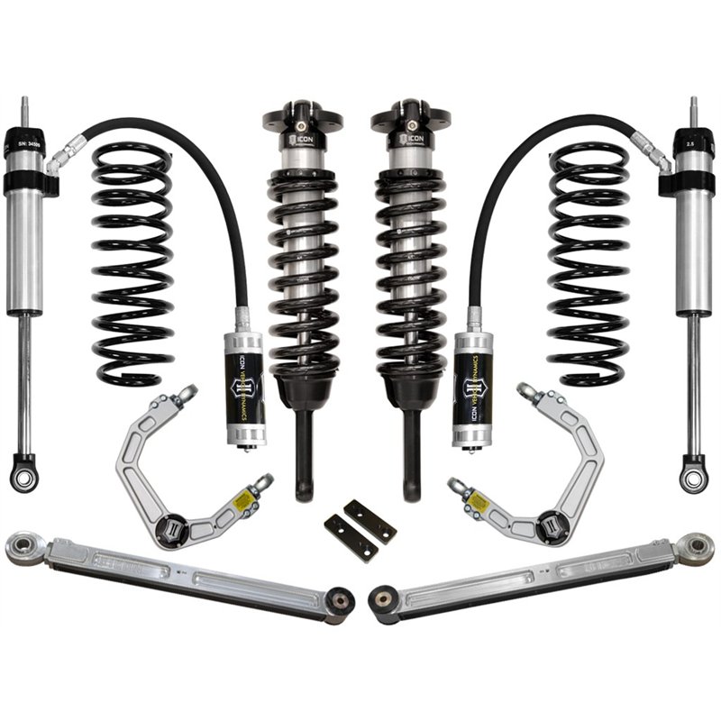 ICON Alloys | 2010-2023 Toyota 4Runner/2010-2014 Toyota FJ Cruiser, 0-3.5in Lift Stage 4 Suspension System, Billet UCA - 4Runner