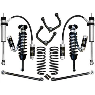 ICON Alloys | 2010-2023 Toyota 4Runner/2010-2014 Toyota FJ Cruiser, 0-3.5in Lift Stage 5 Suspension System, Tubular UCA - 4Runne