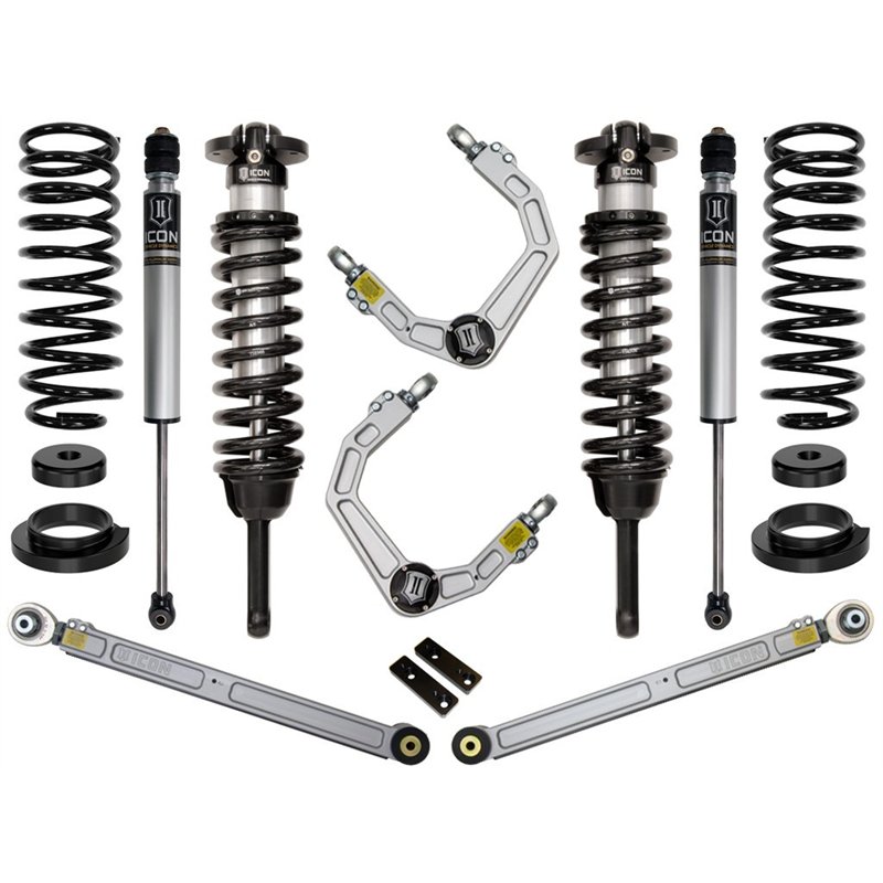 ICON Alloys | 2003-09 Lexus GX470, 0-3.5in Lift, Stage 3 Suspension System, Billet UCA - GX470 4.7L 2003-2009