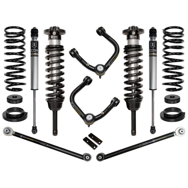 ICON Alloys | 2003-09 Lexus GX470, 0-3.5in Lift, Stage 3 Suspension System, Tubular UCA - GX470 4.7L 2003-2009