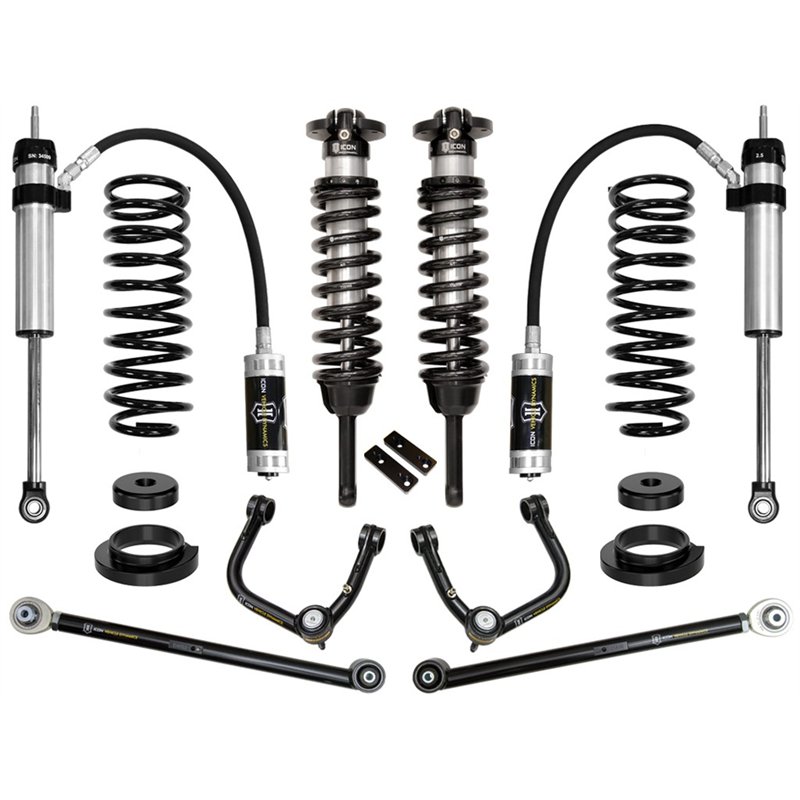 ICON Alloys | 2003-09 Lexus GX470, 0-3.5in Lift, Stage 4 Suspension System, Tubular UCA - GX470 4.7L 2003-2009