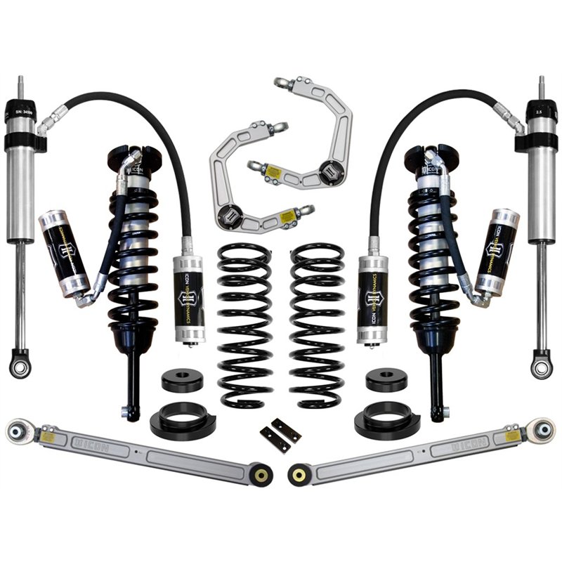 ICON Alloys | 2003-09 Lexus GX470, 0-3.5in Lift, Stage 5 Suspension System, Billet UCA - GX470 4.7L 2003-2009