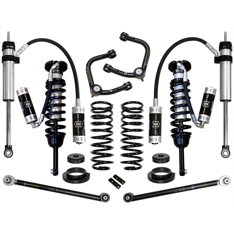 ICON Alloys | 2003-09 Lexus GX470, 0-3.5in Lift, Stage 5 Suspension System, Tubular UCA - GX470 4.7L 2003-2009