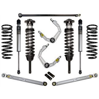 ICON Alloys | 2010-Up Lexus GX460, 0-3.5in Lift, Stage 3 Suspension System, Billet UCA - GX460 4.6L 2010-2022