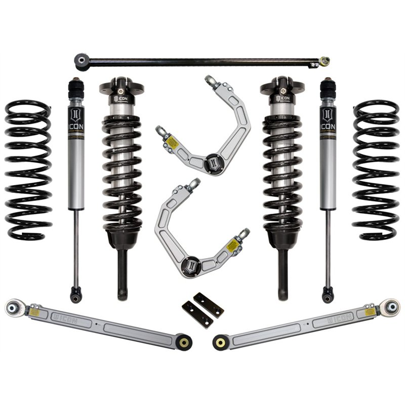 ICON Alloys | 2010-Up Lexus GX460, 0-3.5in Lift, Stage 3 Suspension System, Billet UCA - GX460 4.6L 2010-2022