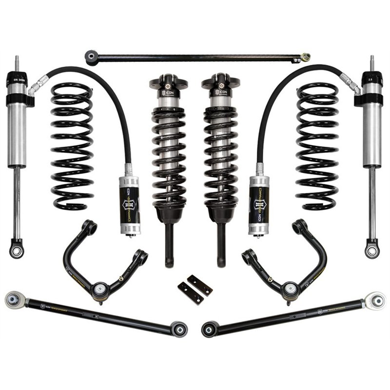 ICON Alloys | 2010-Up Lexus GX460, 0-3.5in Lift, Stage 4 Suspension System, Tubular UCA - GX460 4.6L 2010-2022