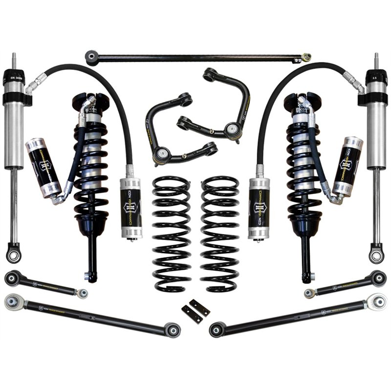 ICON Alloys | 2010-Up Lexus GX460, 0-3.5in Lift, Stage 6 Suspension System, Tubular UCA - GX460 4.6L 2010-2022