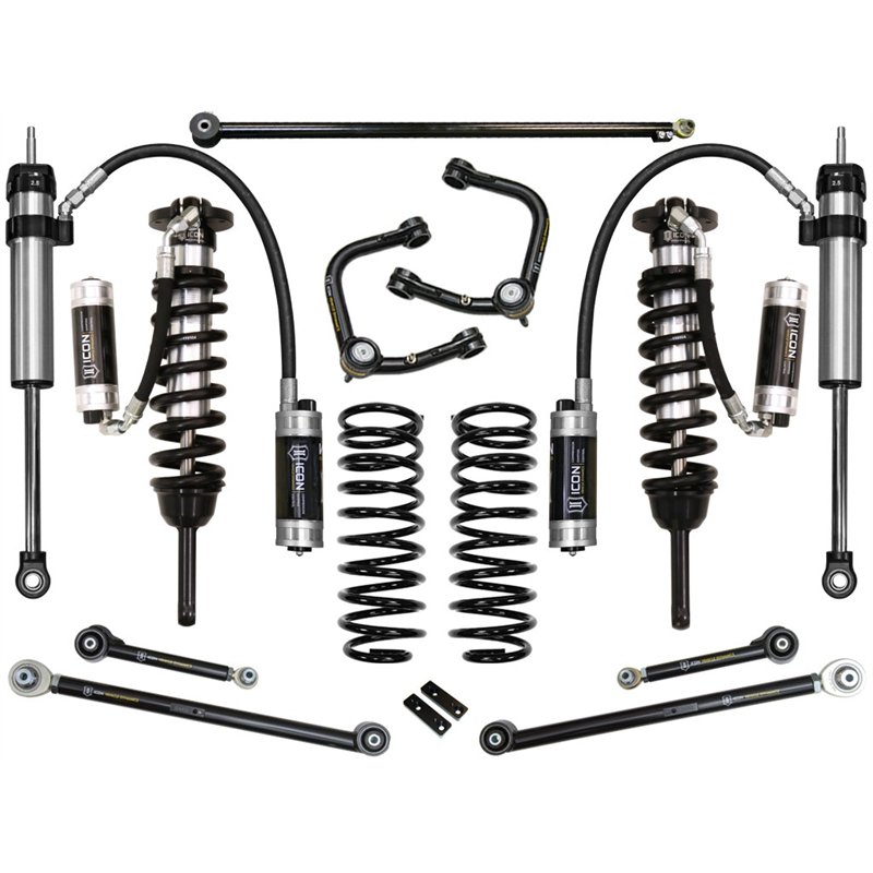 ICON Alloys | 2010-Up Lexus GX460, 0-3.5in Lift, Stage 7 Suspension System, Tubular UCA - GX460 4.6L 2010-2022
