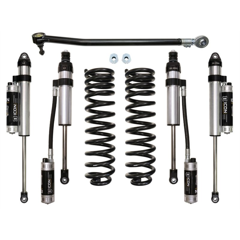 ICON Alloys | 2017-2019 Ford F-250/F-350 4WD Diesel, 2.5in Lift, Stage 4 Suspension System - F-250 / F-350 2017-2019