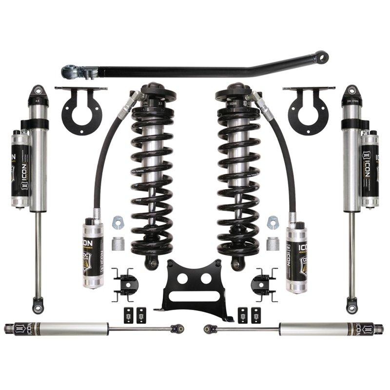 ICON Alloys | 2005-2016 Ford F250/F350, 2.5-3in Lift, Stage 4 Coilover Conversion System - F-250 / F-350 2005-2016