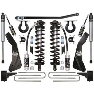 ICON Alloys | 2011-2016 Ford F250/F350, 4-5.5in Lift, Stage 1 Coilover Conversion System - F-250 / F-350 6.7L 2011-2016
