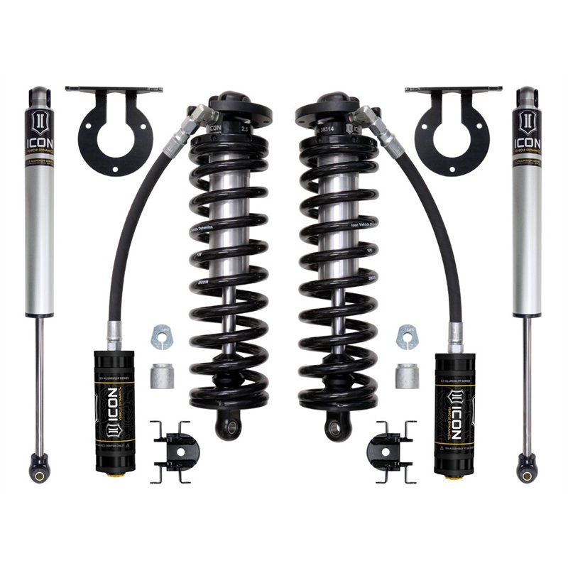 ICON Alloys | 2017-2023 Ford F-250/F-350 Super Duty 4WD, 2.5-3in Lift, Stage 1 Coilover Conversion System - F-250 / F-350 2017-2