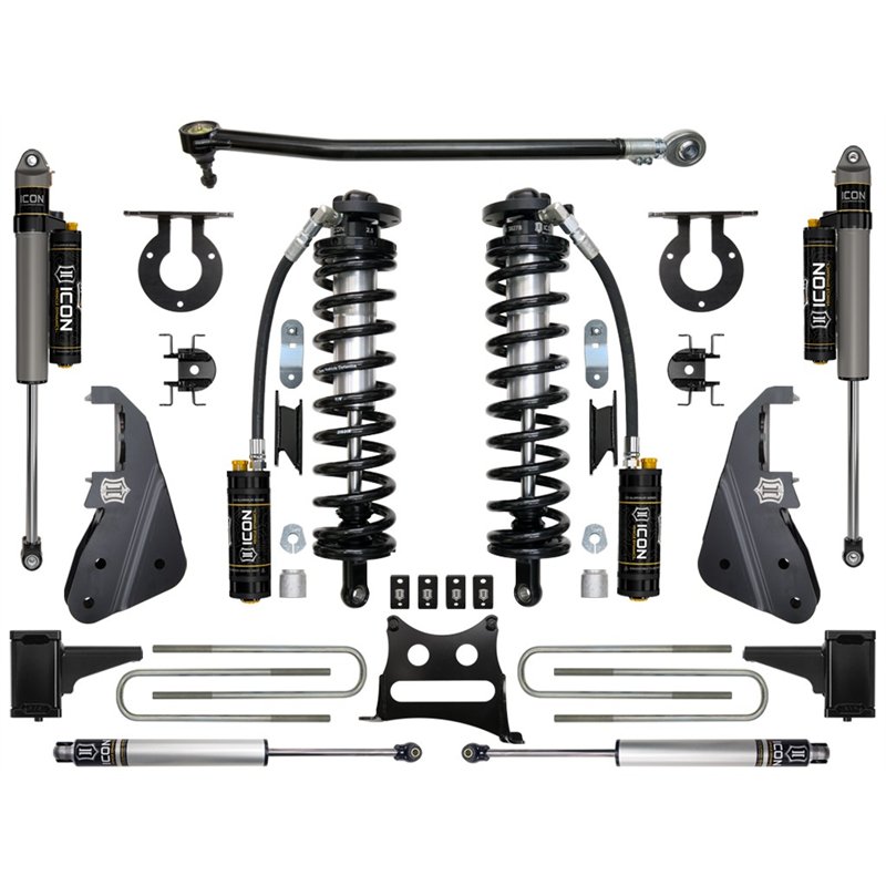 ICON Alloys | 2017-2022 Ford F250/F350, 4-5.5in Lift, Stage 4 Suspension System - F-250 / F-350 2017-2022