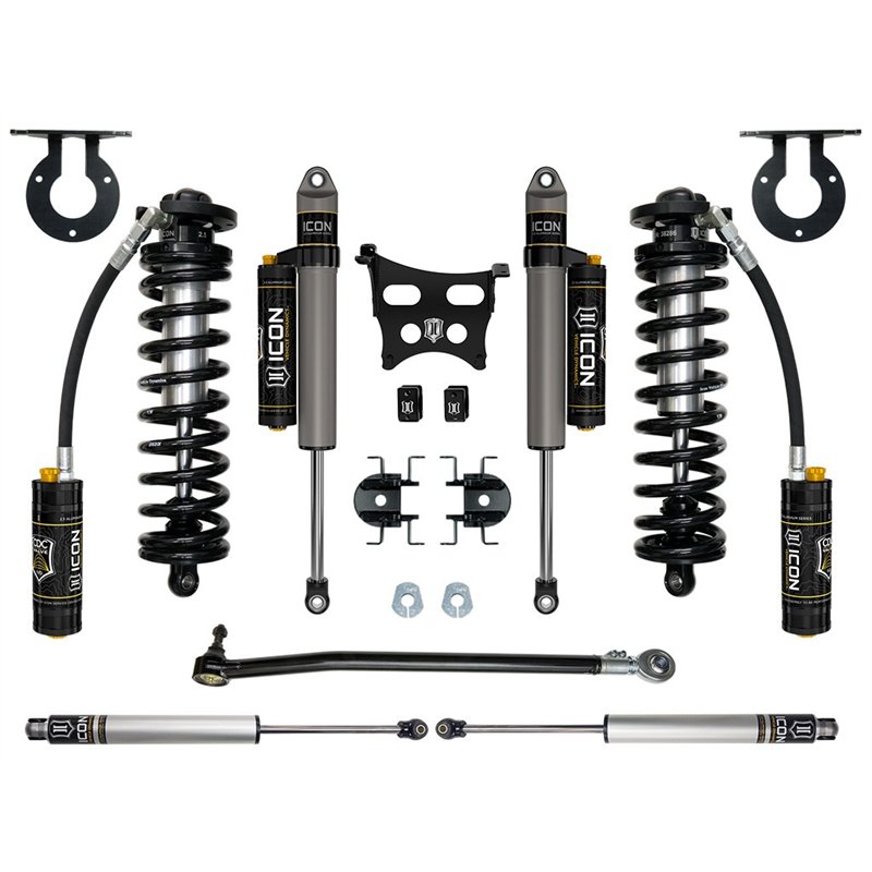ICON Alloys | 2023 Ford F-250/F-350 4WD, 2.5-3in Lift, Stage 4 Coilover Conversion System - F-250 / F-350 2023