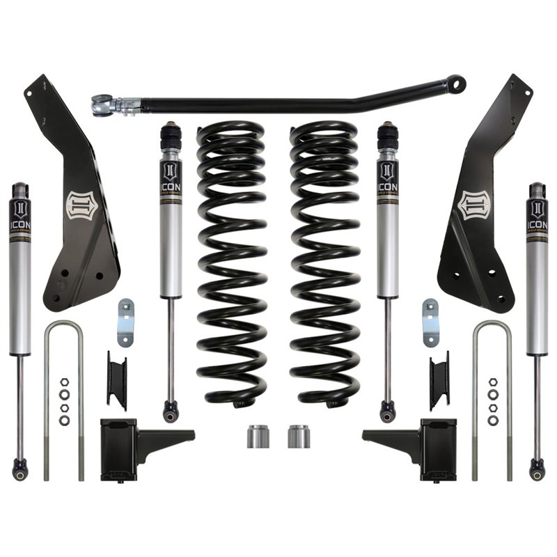 ICON Alloys | 2011-2016 Ford F250/F350, 4.5in Lift, Stage 1 Suspension System - F-250 / F-350 6.7L 2011-2016