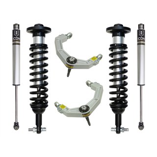 ICON Alloys | 2015-20 Ford F150 4WD, 0-2.63in Lift, Stage 2 Suspension System, Billet UCA - F-150 2015-2020