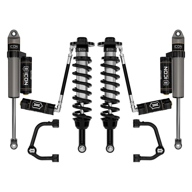 ICON Alloys | 2021-2023 Ford F-150 4WD, 2.75-3.5in Lift, Stage 3 Suspension System, Tubular UCA - F-150 2021-2025