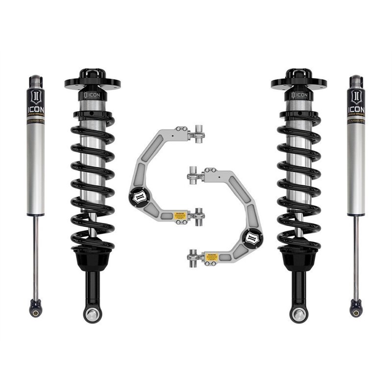ICON Alloys | 2021-2023 Ford F-150 Tremor, 2.5-3in Lift, Stage 1 Suspension System, Billet UCA - F-150 2021-2024