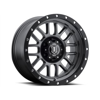 ICON Alloys | Alpha Series 17X8.5 ET0 - Gunmetal