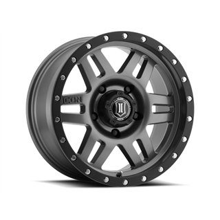 ICON Alloys | Six Speed 17X8.5 ET25 - Gunmetal