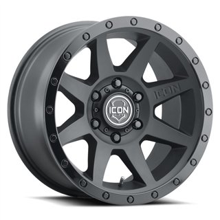 ICON Alloys | Rebound 17X8.5 ET25 - Double Black
