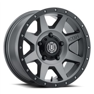 ICON Alloys | Rebound 18X9.0 ET25 - Titanium