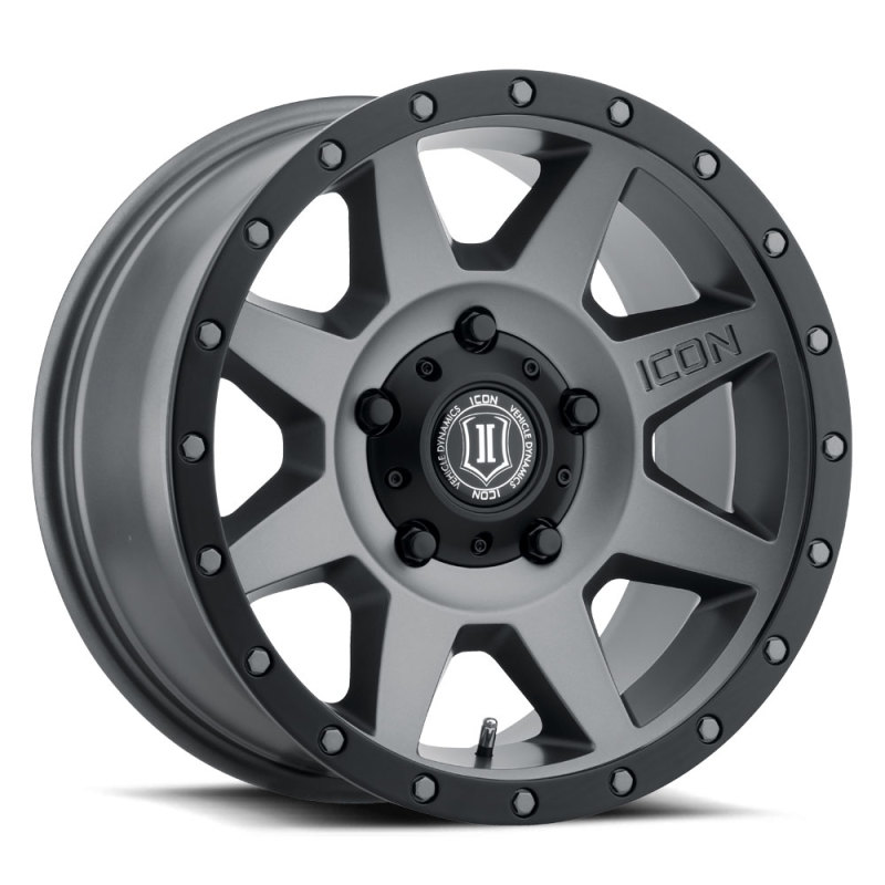 ICON Alloys | Rebound 18X9.0 ET25 - Titanium