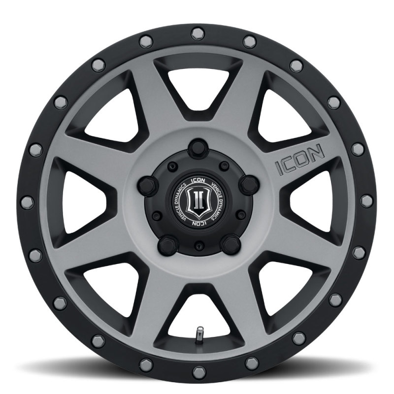 ICON Alloys | Rebound 18X9.0 ET25 - Titanium