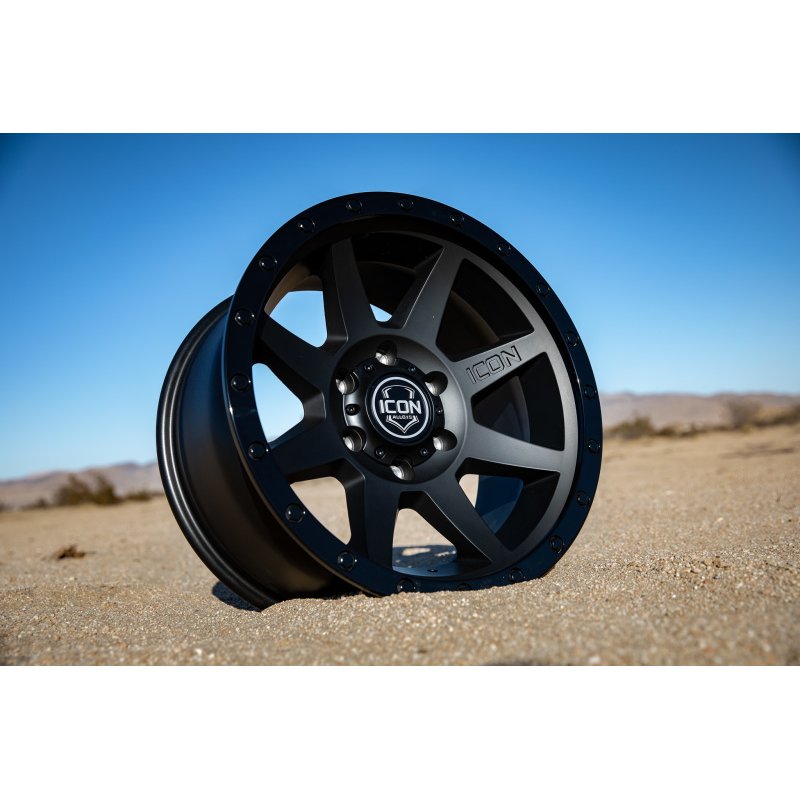 ICON Alloys | Rebound 18X9.0 ET0 - Double Black