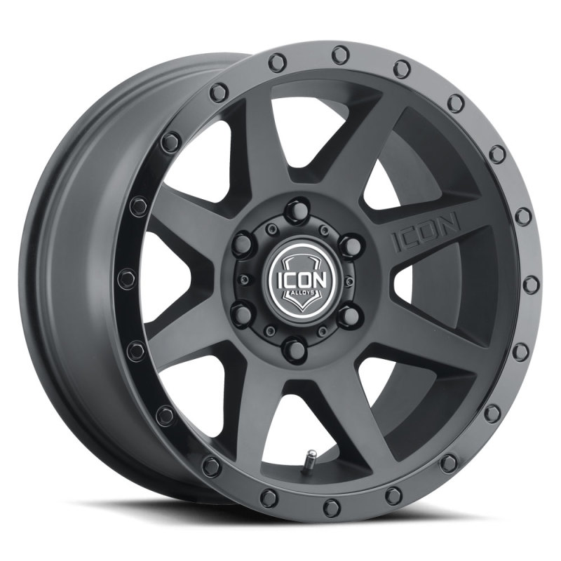 ICON Alloys | Rebound 18X9.0 ET25 - Double Black